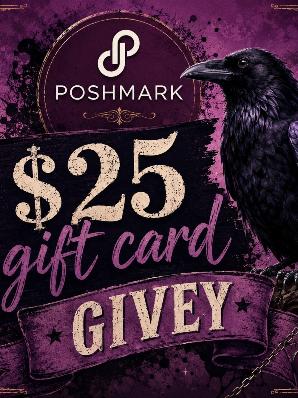 Poshmark $25 Gift Card -